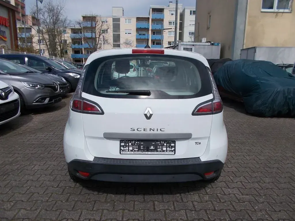 Gebraucht Renault Scénic III Initiale Paris 116 PS (85 kW) 2014 Weiß Van / Kleinbus