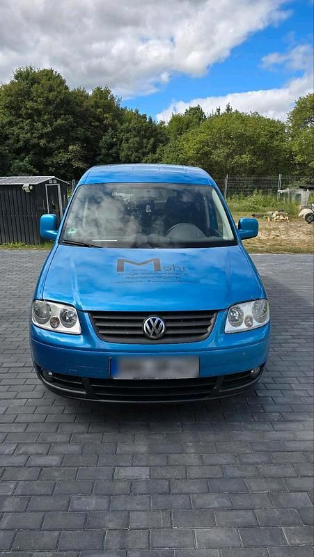Blau Gebraucht 2008 VW Caddy Family Van / Kleinbus | 4.600 € (Fairer Preis) - Bild 1/4