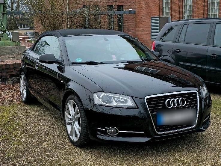 Gebraucht Audi A3 Cabriolet S-Line 125 PS (91 kW) 2011 Schwarz Cabrio