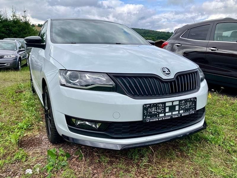 Gebraucht Skoda Rapid Monte Carlo 90 PS (66 kW) 2018 Moonweiss metallic Kleinwagen