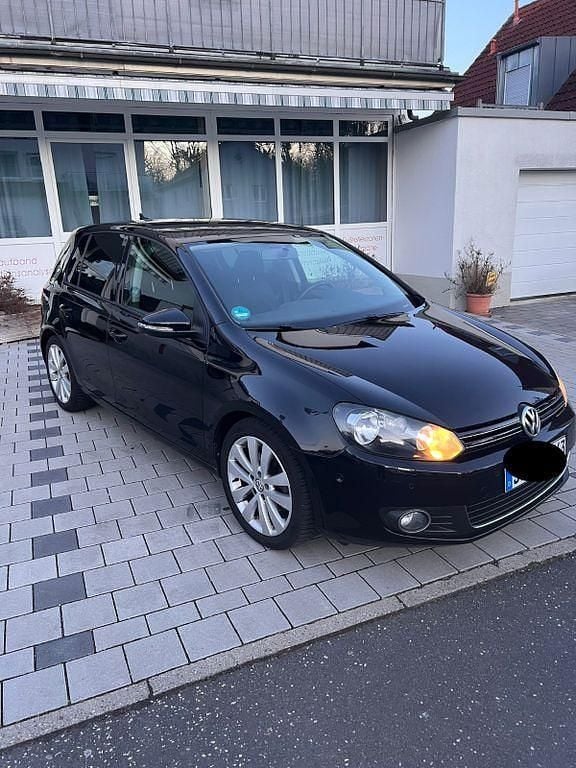 Gebraucht VW Golf VI Highline 122 PS (89 kW) 2009 Schwarz Kleinwagen