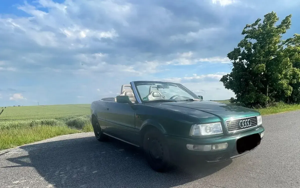 Gebraucht Audi Cabriolet Sport 125 PS (91 kW) 1998 Grün Cabrio