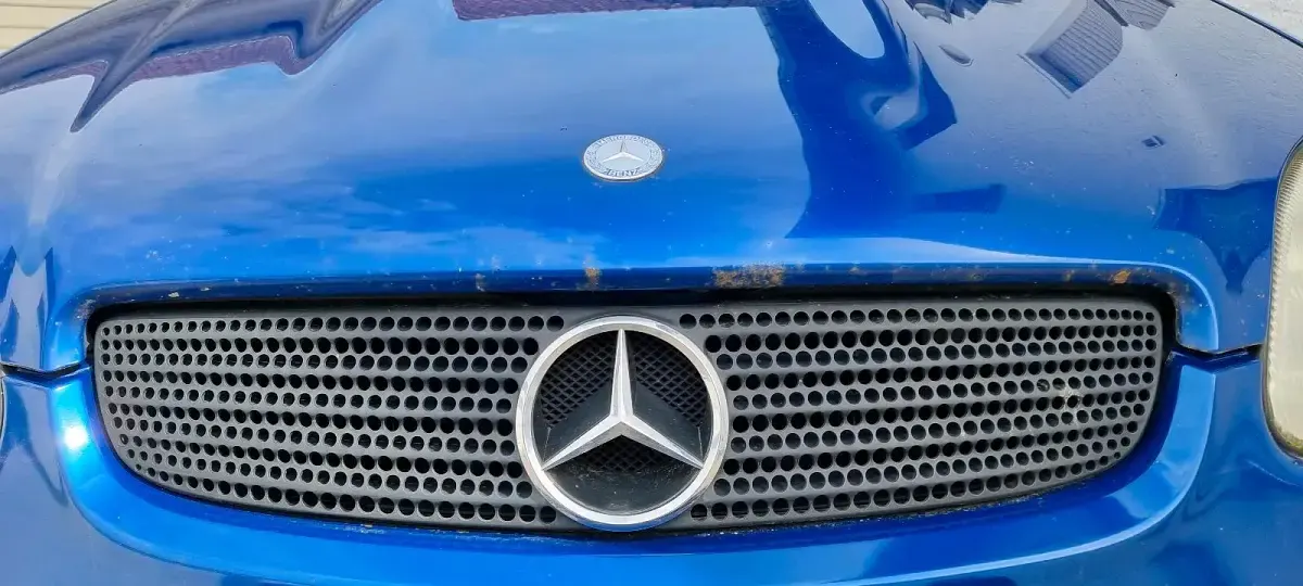 Gebraucht Mercedes SLK200 1997 Blau Cabrio