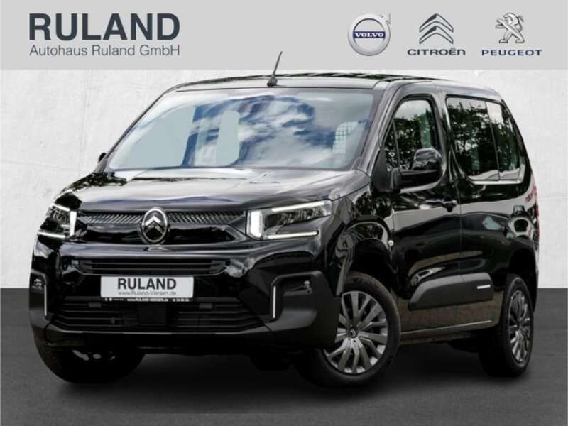 Lackierung schwarz perla nera/ Gebraucht 2024 Citroën Berlingo PureTech Van / Kleinbus | 25.490 € (Etwas zu teuer) - Bild 1/4