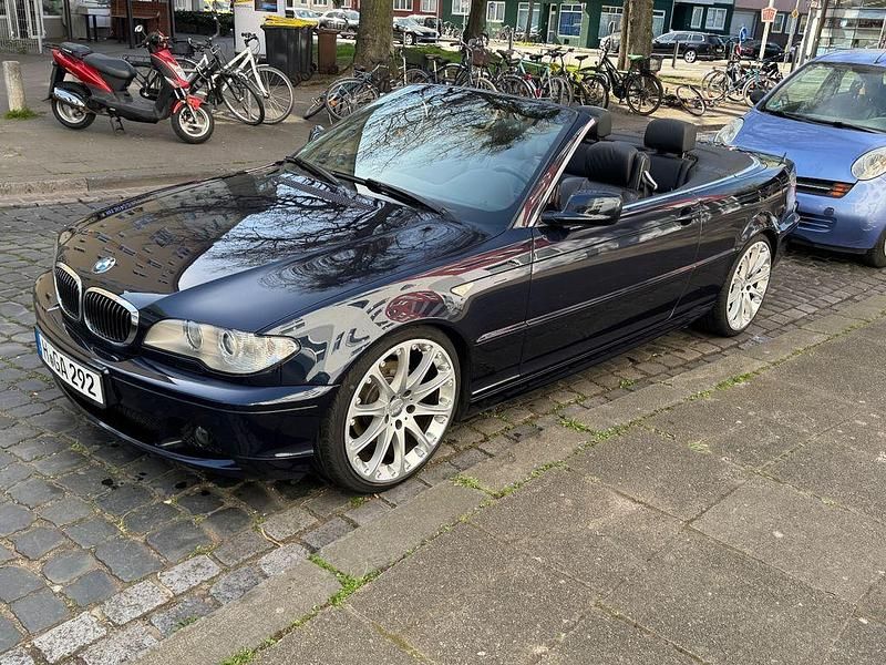 Blau Gebraucht 2005 BMW 320 Cabriolet M Sport Cabrio | 8.250 € (Superpreis) - Bild 1/4
