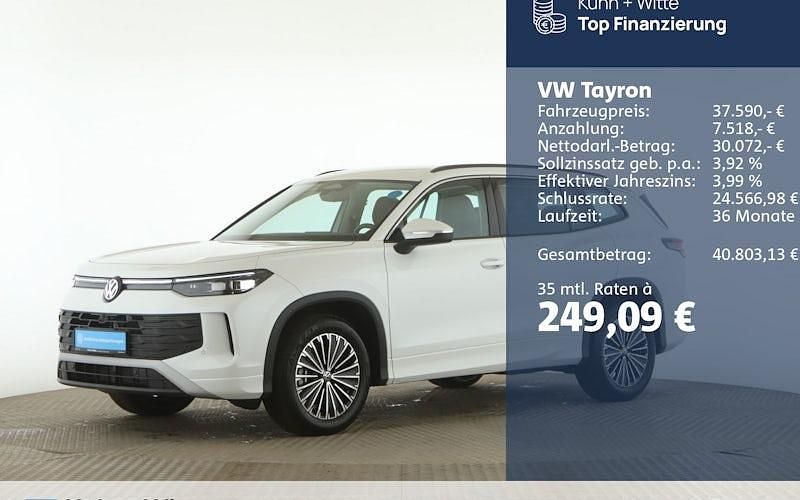 Gebraucht VW Tayron Life 150 PS (110 kW) 2025 Weiß SUV