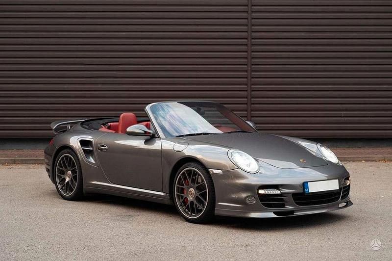 Grau Gebraucht 2010 Porsche 911 Turbo S Cabriolet Cabrio | 78.500 € - Bild 1/4