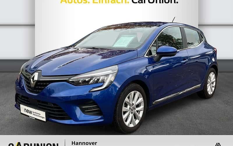 Blau Gebraucht 2021 Renault Clio V Techno Limousine | 14.575 € (Fairer Preis) - Bild 1/4
