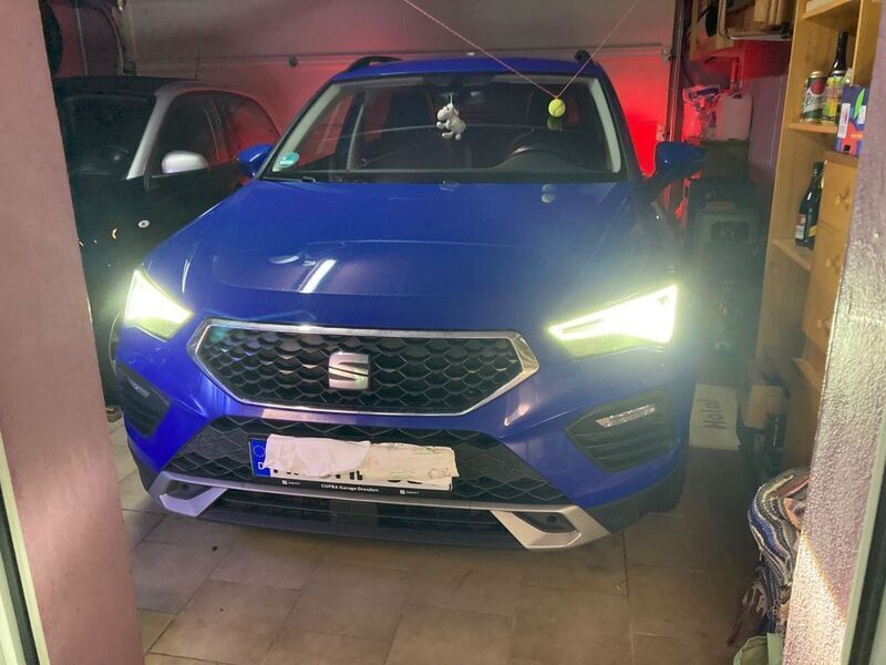 Blau Gebraucht 2021 Seat Ateca Style SUV | 21.000 € (Guter Preis) - Bild 1/4