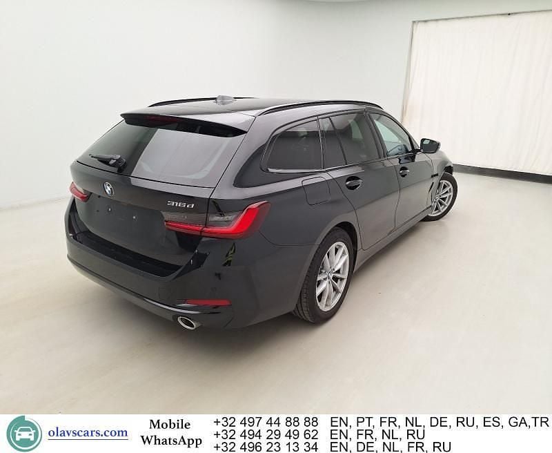 Gebraucht BMW 316 122 PS (89 kW) 2022 Schwarz Limousine