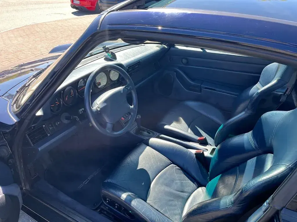 Gebraucht Porsche 993 286 PS (210 kW) 1996 Blau Cabrio