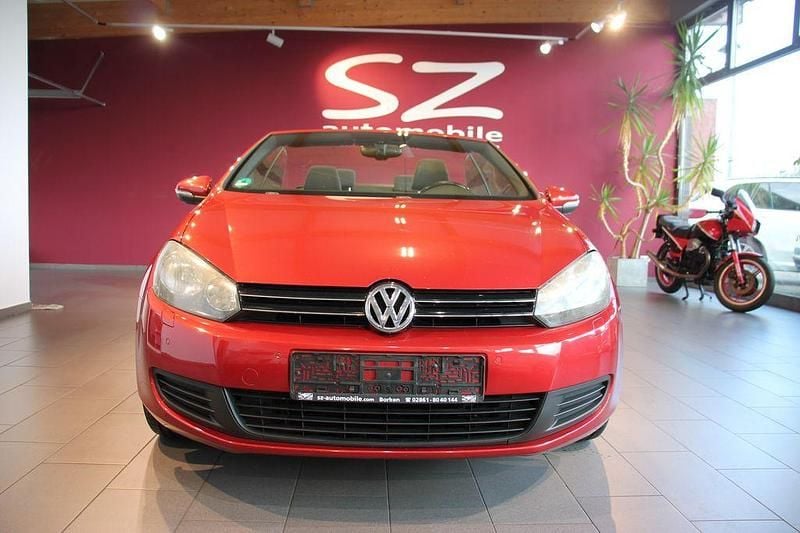 Gebraucht VW Golf Cabriolet 105 PS (77 kW) 2012 Sunsetred Cabrio