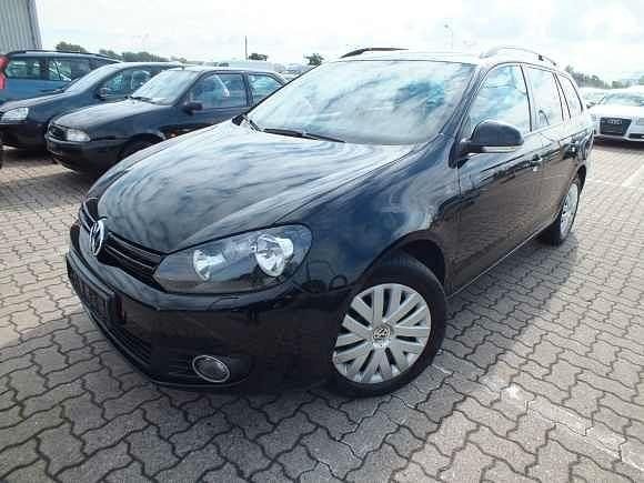 Gebraucht VW Golf VI 105 PS (77 kW) 2012 Schwarz Kleinwagen