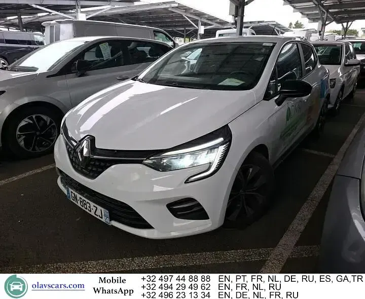 Usata Renault Clio V Evolution 65 CV (47 kW) 2023 Bianco Berlina