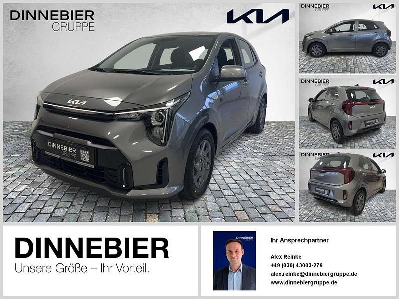 Grau (metallic) Neu 2025 Kia Picanto Vision Kleinwagen | 19.720 € (Fairer Preis) - Bild 1/4