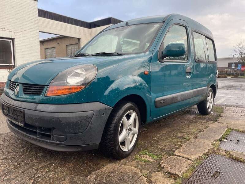Grün Gebraucht 2004 Renault Kangoo Van / Kleinbus | 1.000 € (Fairer Preis) - Bild 1/4
