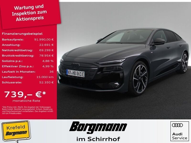 Andere farbe Gebraucht 2025 Audi A6 e-tron Performance Limousine | 91.990 € (Fairer Preis) - Bild 1/4
