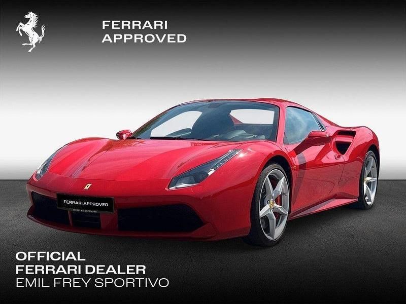 Rot Gebraucht 2017 Ferrari 488 Cabrio | 239.900 € (Superpreis) - Bild 1/4