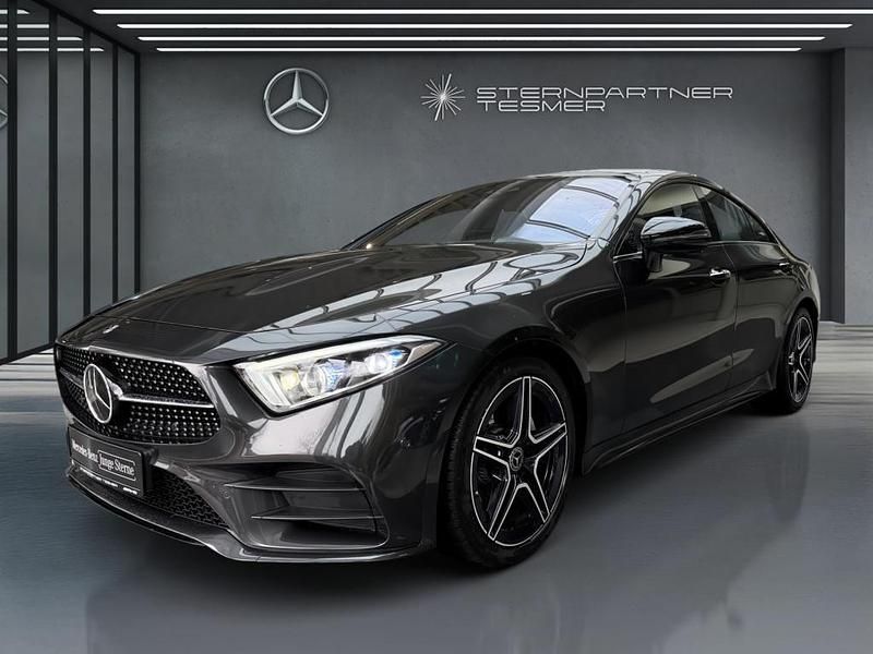 Grau Gebraucht 2021 Mercedes CLS220 AMG Limousine | 45.980 € (Fairer Preis) - Bild 1/3
