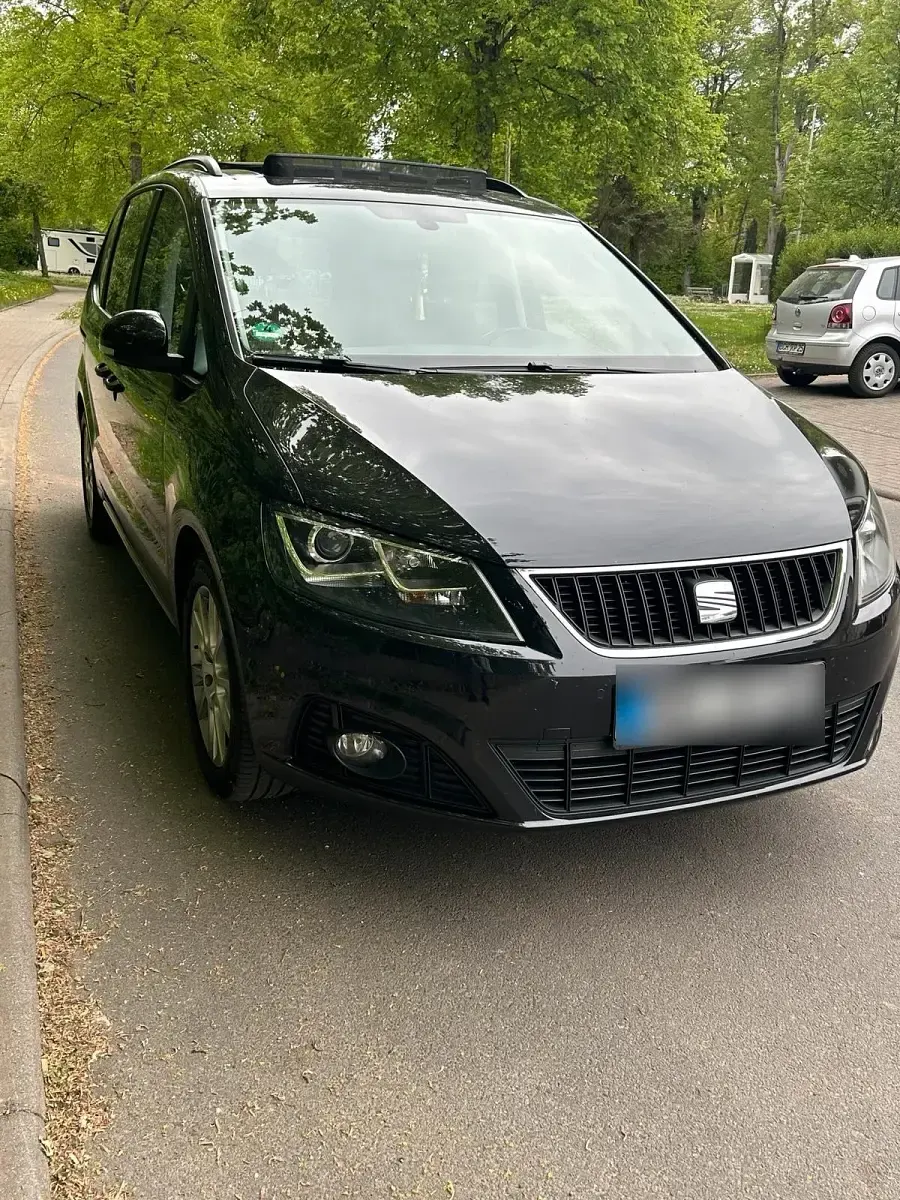 Gebraucht Seat Alhambra 140 PS (102 kW) 2012 Schwarz Van / Kleinbus