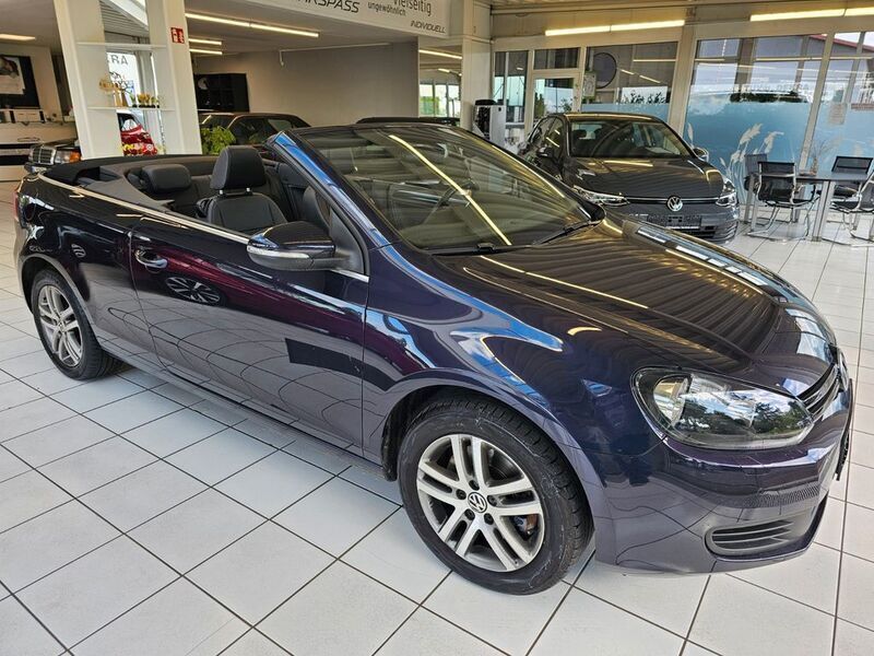 Violet Gebraucht 2012 VW Golf Cabriolet Basis Cabrio | 9.990 € (Fairer Preis) - Bild 1/4