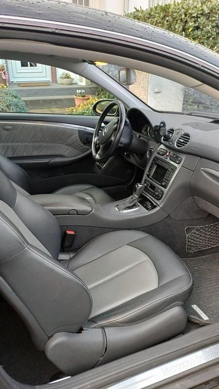 Gebraucht Mercedes CLK500 Avantgarde 306 PS (225 kW) 2003 Schwarz Coupé