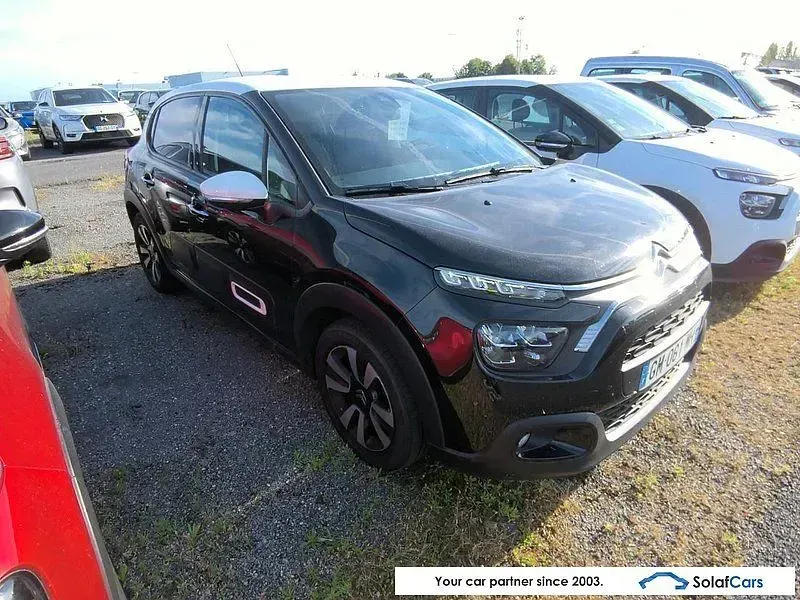 Gebraucht Citroën C3 PureTech 110 PS (80 kW) 2023 Schwarz Kleinwagen