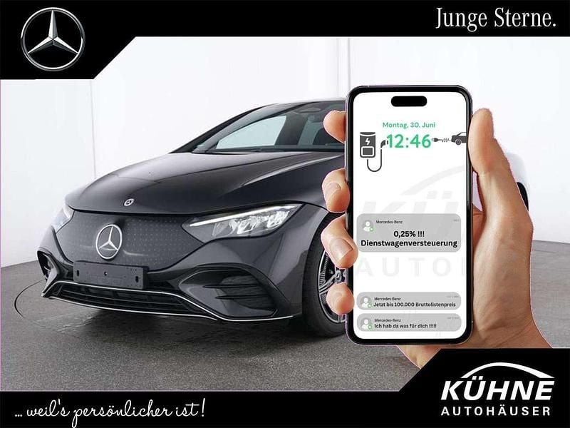 Grau Gebraucht 2024 Mercedes EQE300 Advanced Plus Limousine | 43.950 € - Bild 1/4