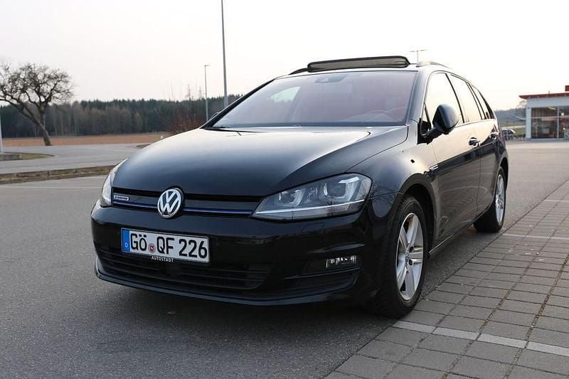 Gebraucht VW Golf VII 110 PS (80 kW) 2014 Schwarz Kombi