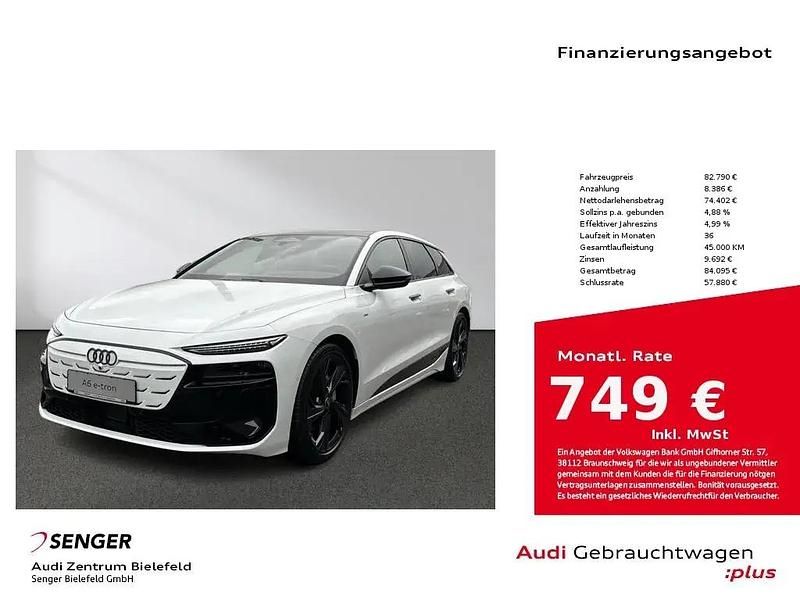 Brugt Audi A6 e-tron Performance 269 kW (367 HK) 2026 Hvid Stationcar