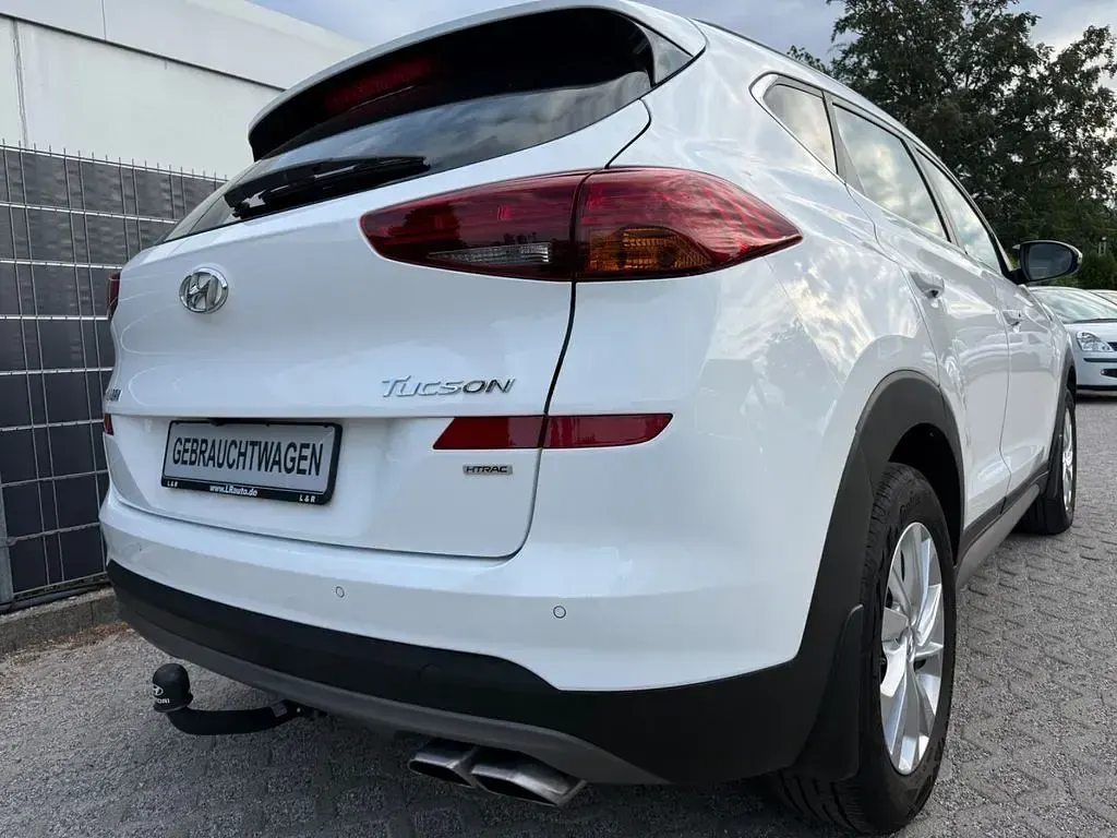 Gebraucht Hyundai Tucson Premium 177 PS (130 kW) 2020 Weiß SUV