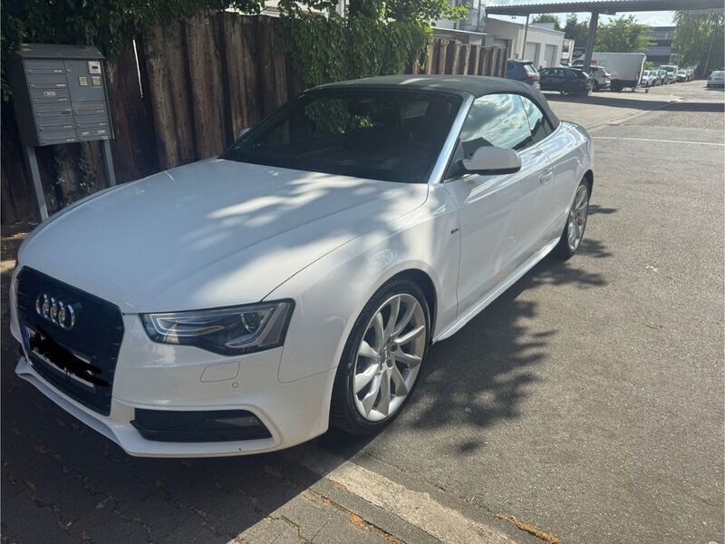 Weiß Gebraucht 2016 Audi A5 Cabriolet Sport Cabrio | 16.999 € (Fairer Preis) - Bild 1/4