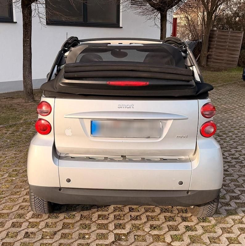 Gebraucht Smart ForTwo Cabrio 71 PS (52 kW) 2008 Silber Cabrio