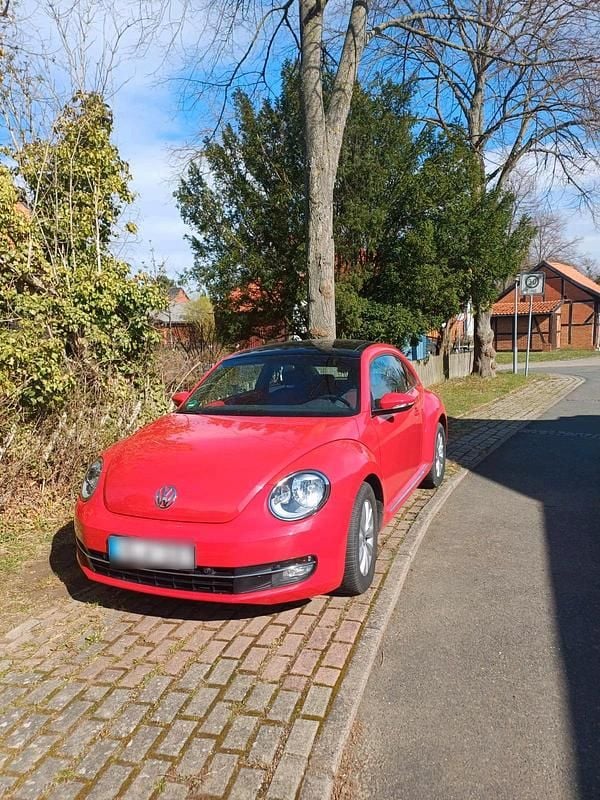 Brugt VW Beetle Design 105 HK (77 kW) 2012 Rød Hatchback