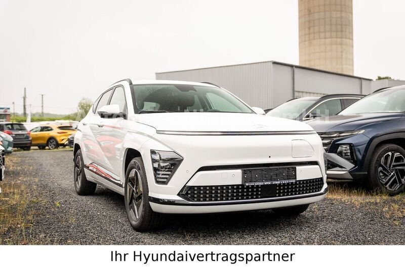 Weiß Neu 2025 Hyundai Kona Techniq SUV | 43.985 € (Teuer) - Bild 1/4