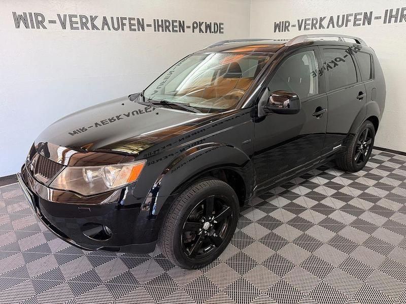 Schwarz Gebraucht 2008 Mitsubishi Outlander Intense SUV | 3.650 € (Superpreis) - Bild 1/4