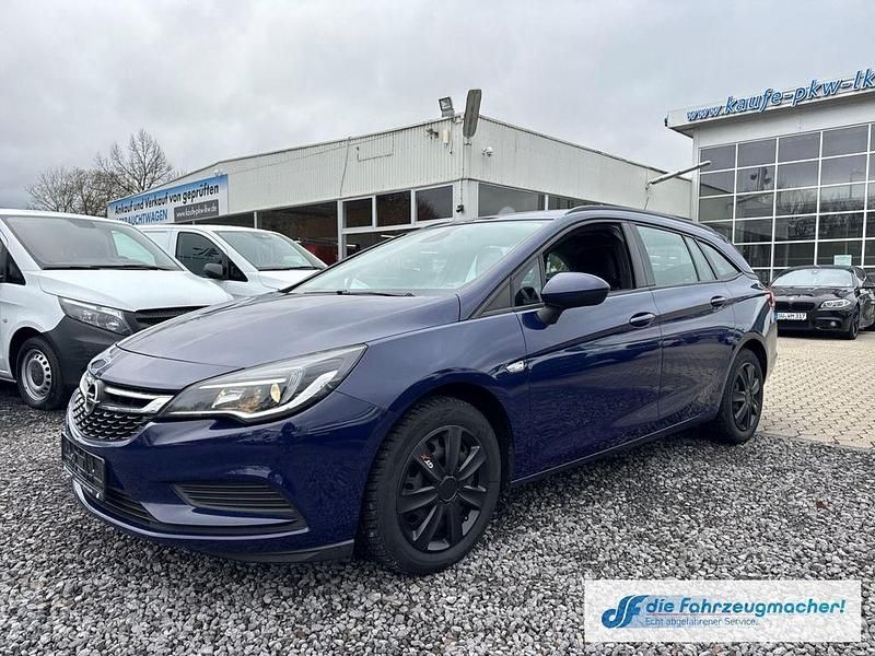 Gebraucht Opel Astra 136 PS (100 kW) 2018 Blau Kombi
