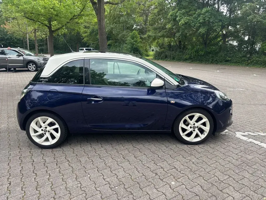 Gebraucht Opel Adam Slam 69 PS (50 kW) 2014 Blau Kleinwagen