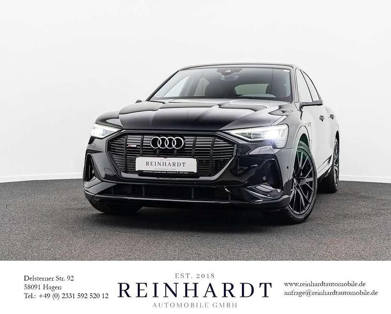 Mythosschwarz metallic Gebraucht 2022 Audi e-tron Sportback S-Line SUV | 29.385 € (Superpreis) - Bild 1/1