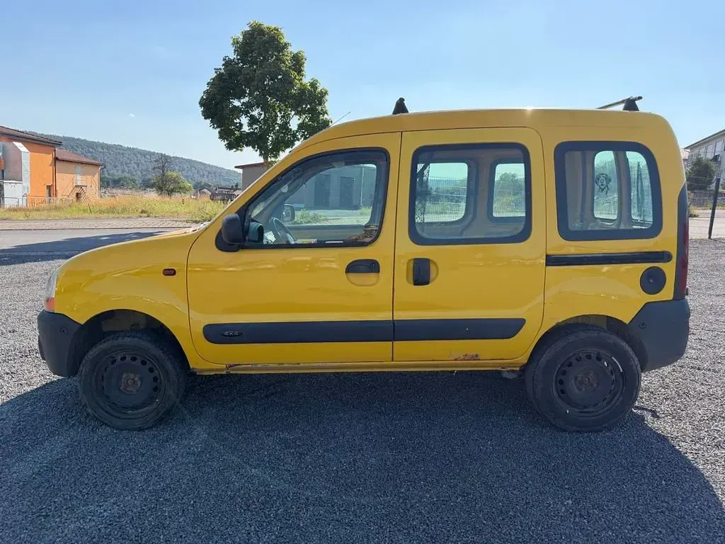 Gebraucht Renault Kangoo Authentique 95 PS (69 kW) 2002 Gelb Van / Kleinbus