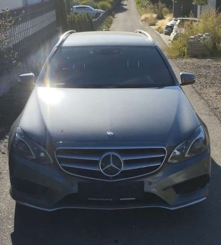 Grau Gebraucht 2015 Mercedes E350 Avantgarde Kombi | 12.300 € (Guter Preis) - Bild 1/4