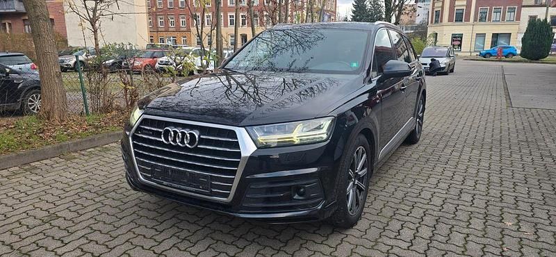 Schwarz Gebraucht 2015 Audi Q7 S-Line SUV | 21.900 € (Superpreis) - Bild 1/4