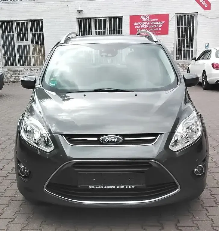 Gebraucht Ford Grand C-Max SYNC Edition 125 PS (91 kW) 2015 Grau Van / Kleinbus