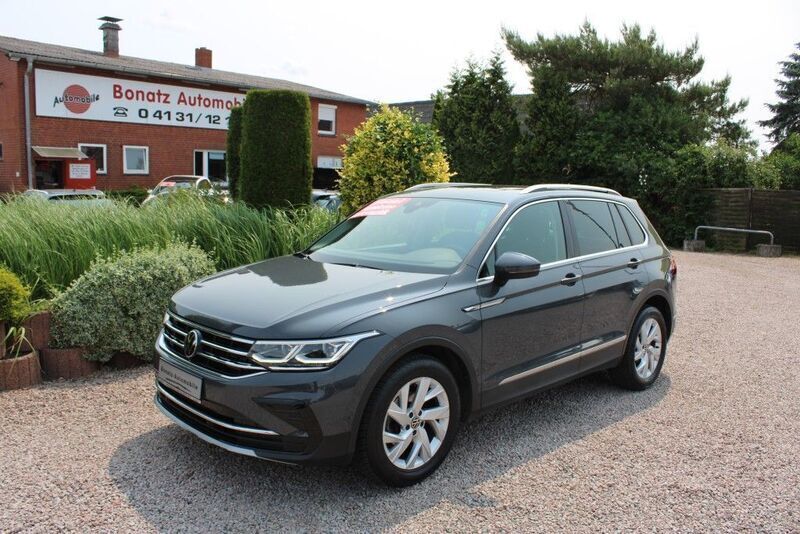 Grau Gebraucht 2023 VW Tiguan Elegance SUV | 30.980 € (Guter Preis) - Bild 1/4
