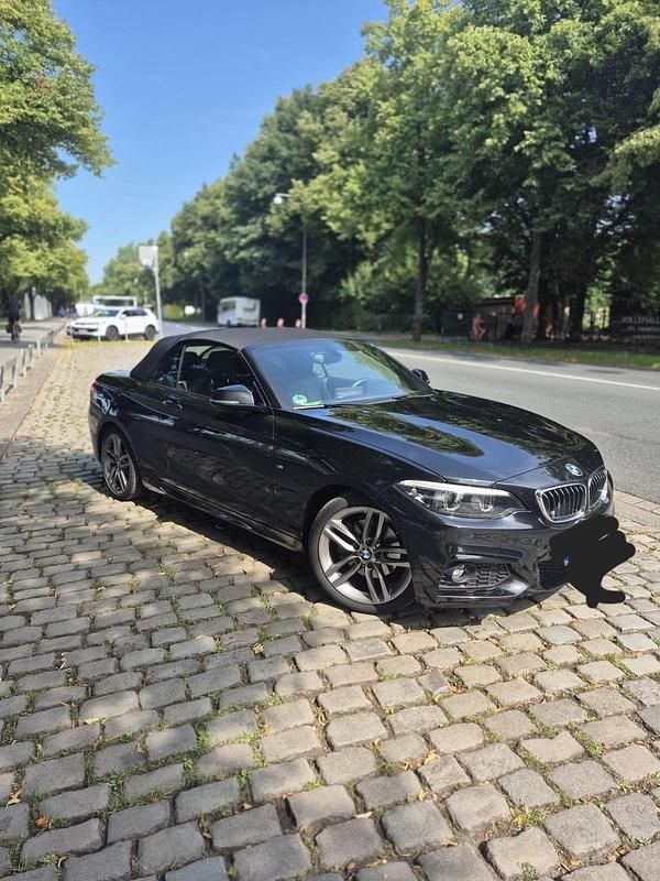 Gebraucht BMW 220 M Sport 184 PS (135 kW) 2018 Schwarz Cabrio