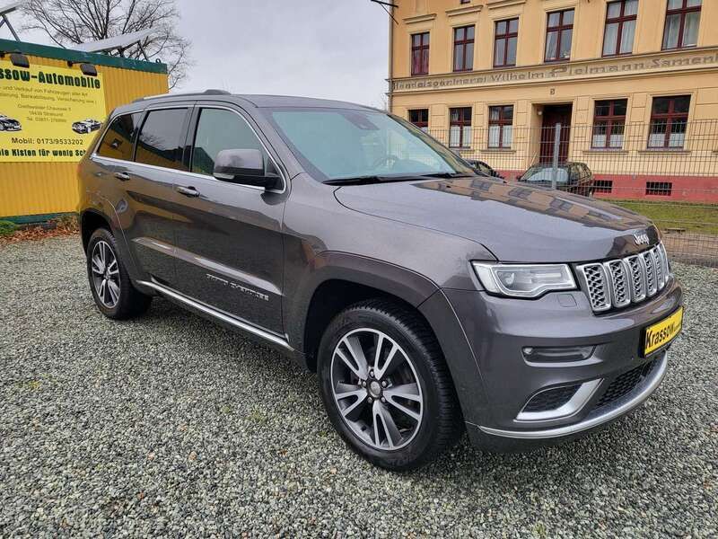 Granite crystal metallic Gebraucht 2019 Jeep Grand Cherokee Summit SUV | 33.999 € (Fairer Preis) - Bild 1/4