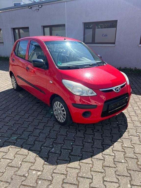 Gebraucht Hyundai i10 67 PS (49 kW) 2009 Rot Kleinwagen