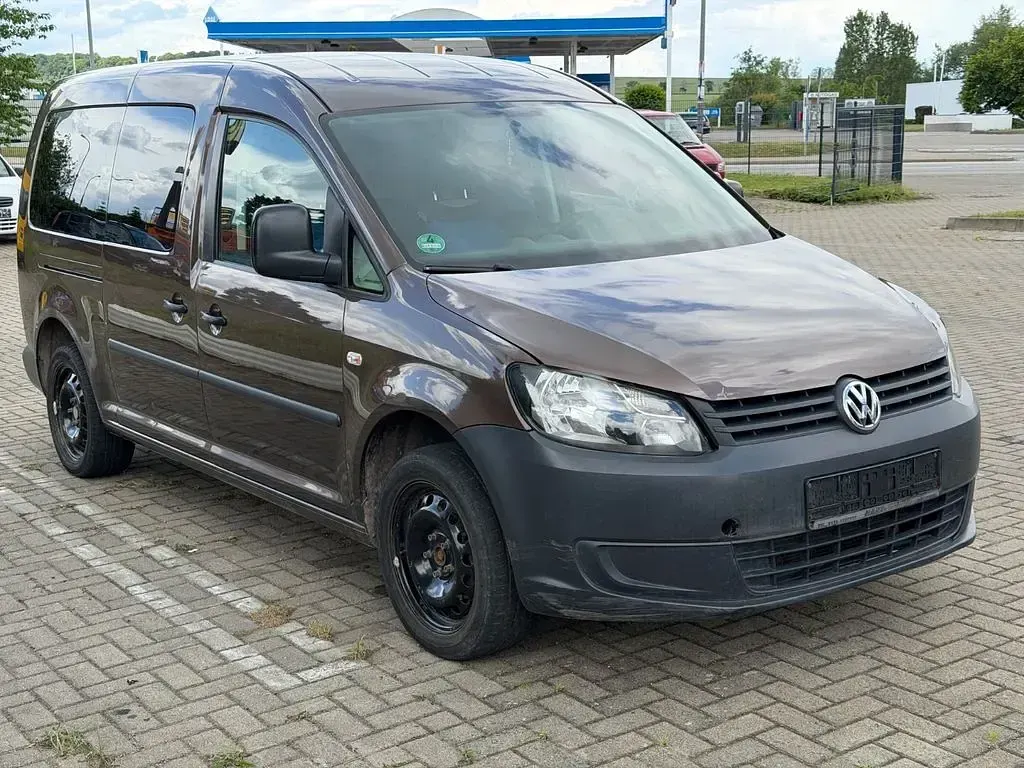 Gebraucht VW Caddy 102 PS (75 kW) 2011 Braun Van / Kleinbus