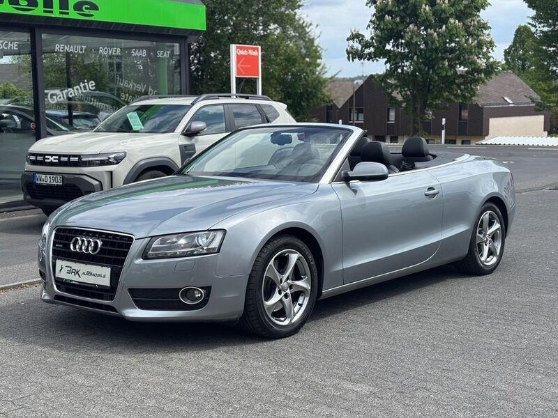 Quarzgrau metallic Gebraucht 2011 Audi A5 Cabriolet Sport Cabrio | 18.490 € (Fairer Preis) - Bild 1/4