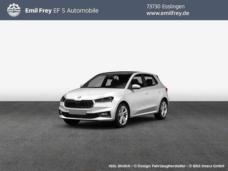 Weiss Gebraucht 2025 Skoda Fabia Selection Limousine | 20.890 € (Guter Preis) - Bild 1/4